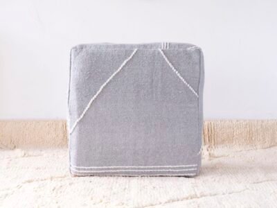 Light Grey Floor Cushion