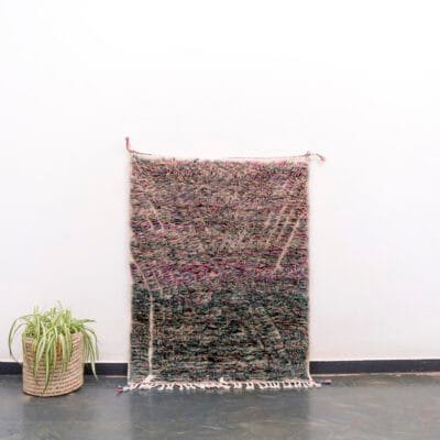 Small Green Moroccan Rug Azilal